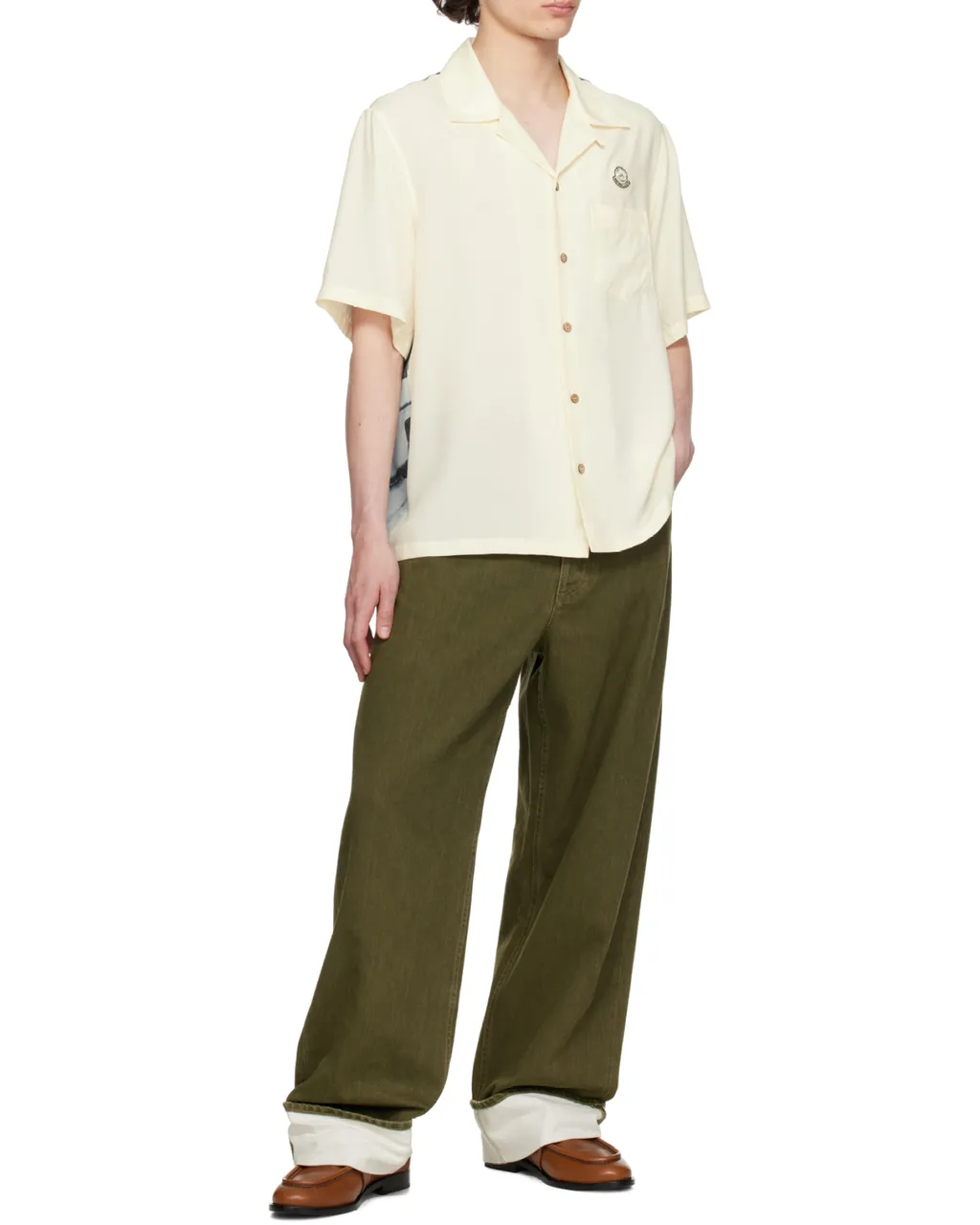 Moncler X Mercedes-Benz By Nigo Satin Shirt