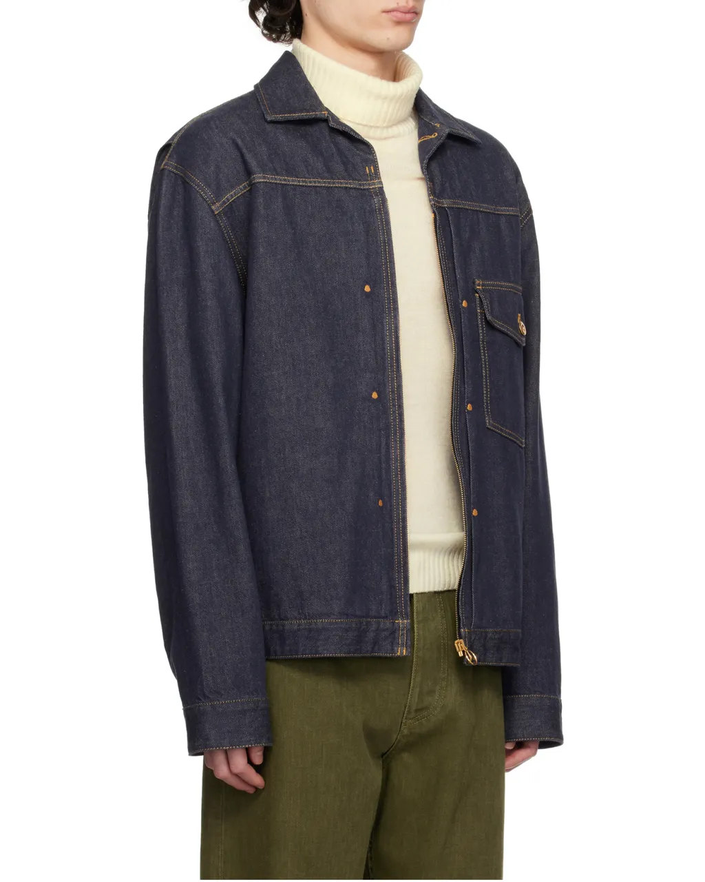 Moncler X Mercedes-Benz By Nigo Nepit Denim Jacket