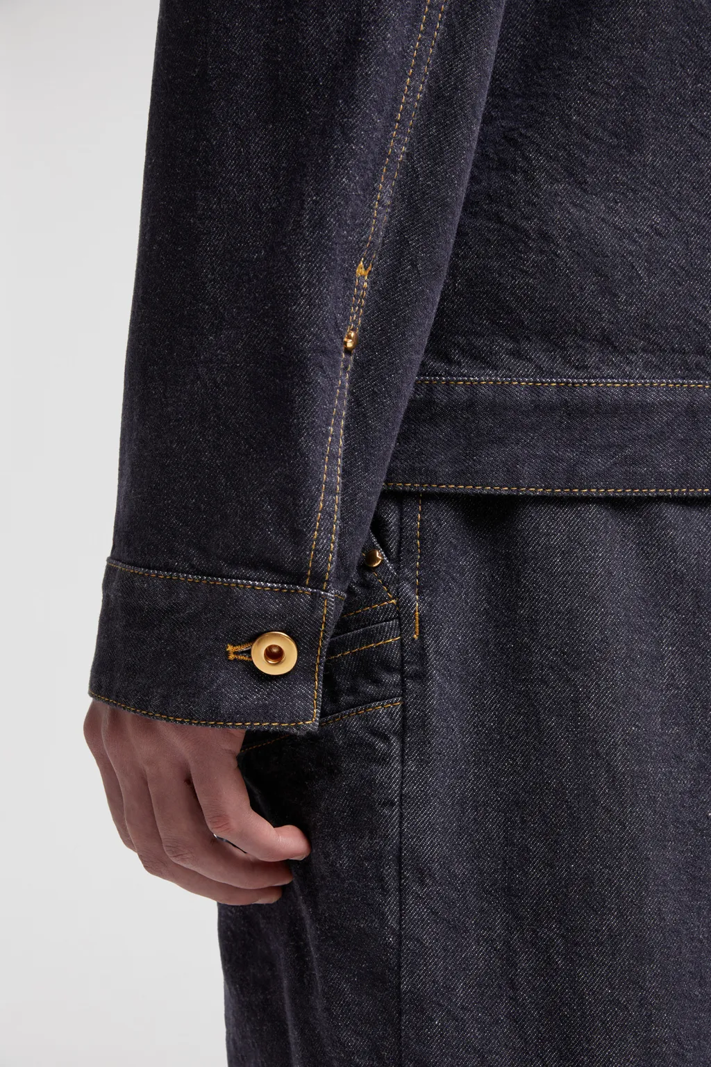 Moncler X Mercedes-Benz By Nigo Nepit Denim Jacket