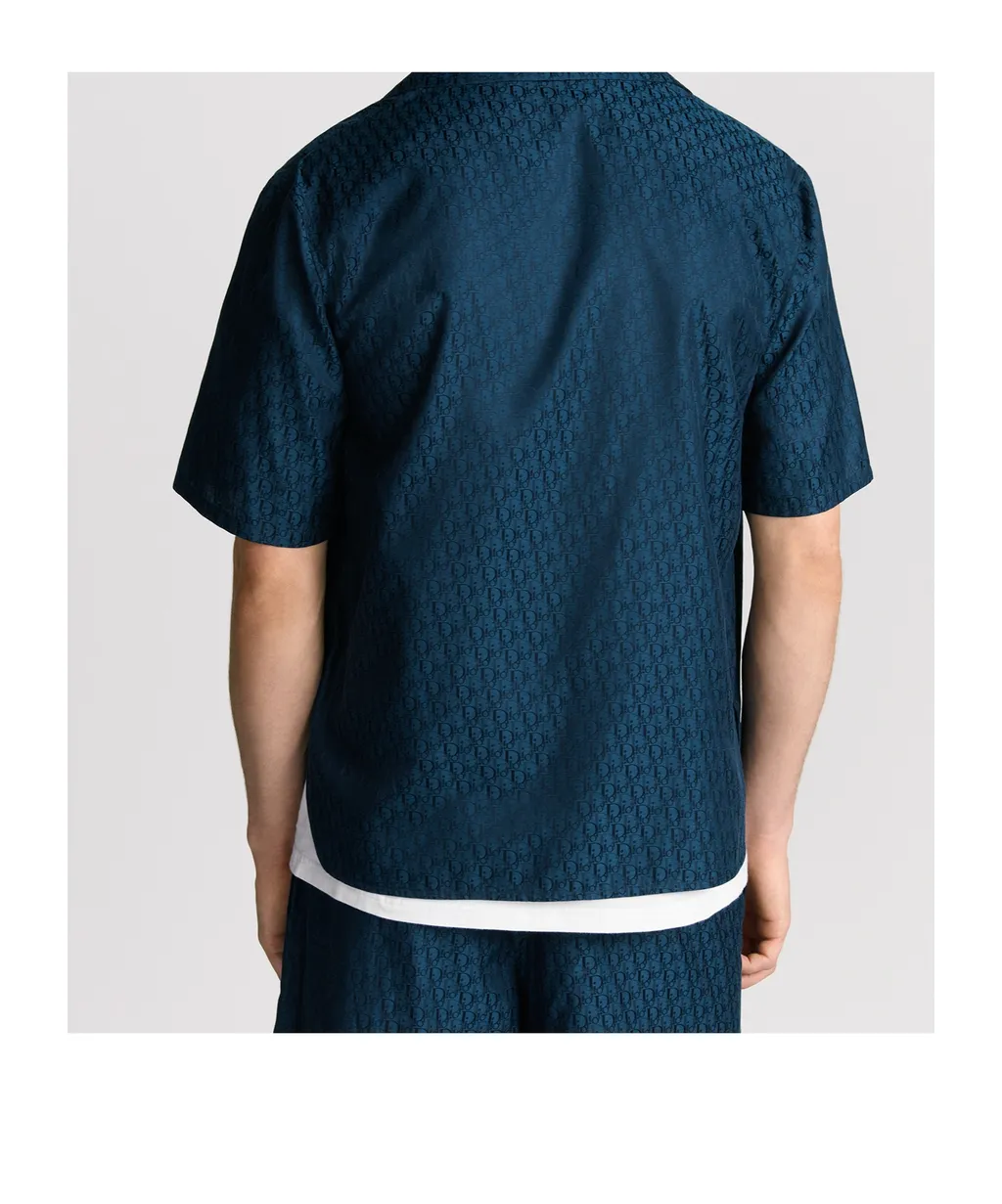Dior Oblique Short-Sleeved Shirt