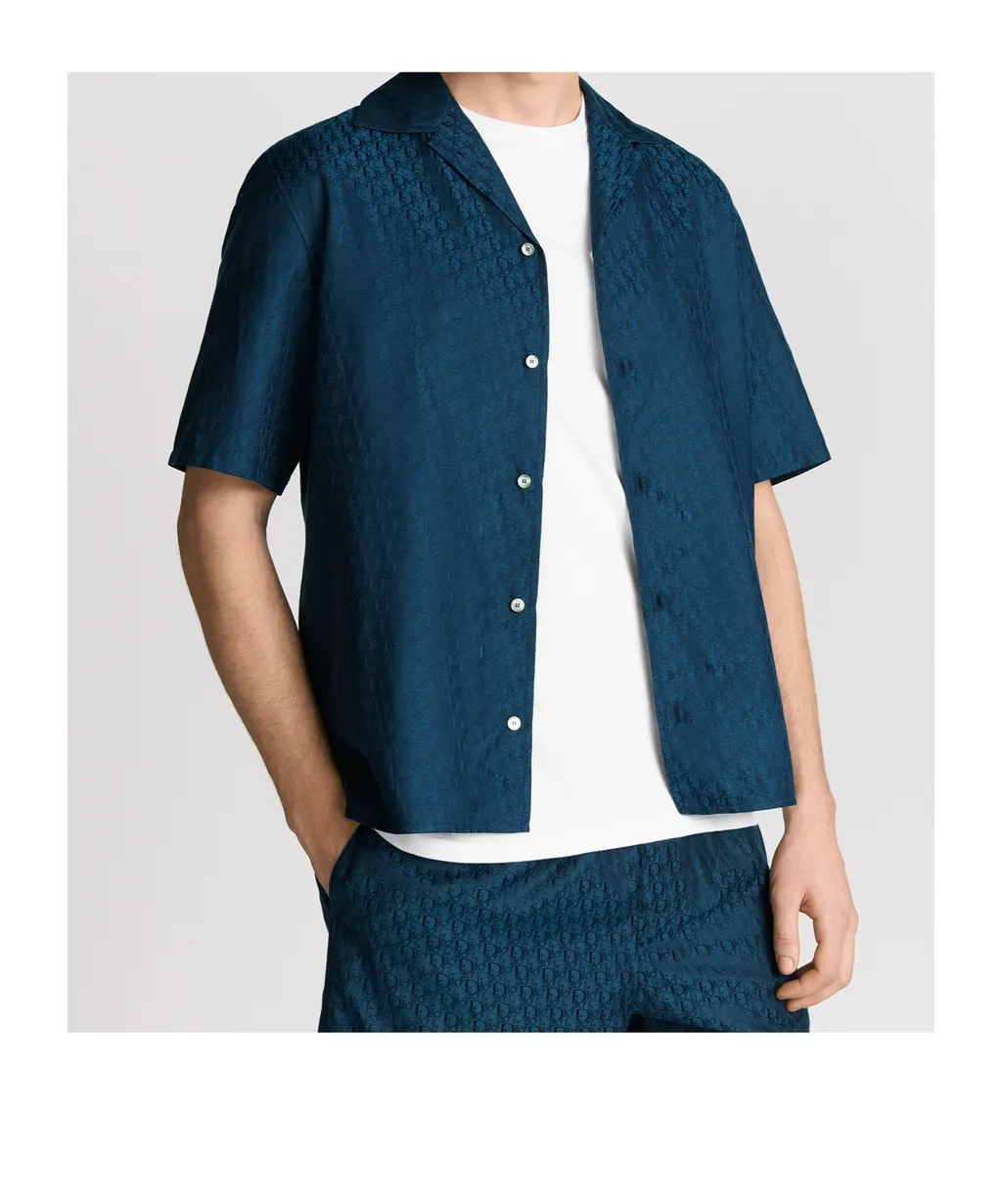 Dior Oblique Short-Sleeved Shirt