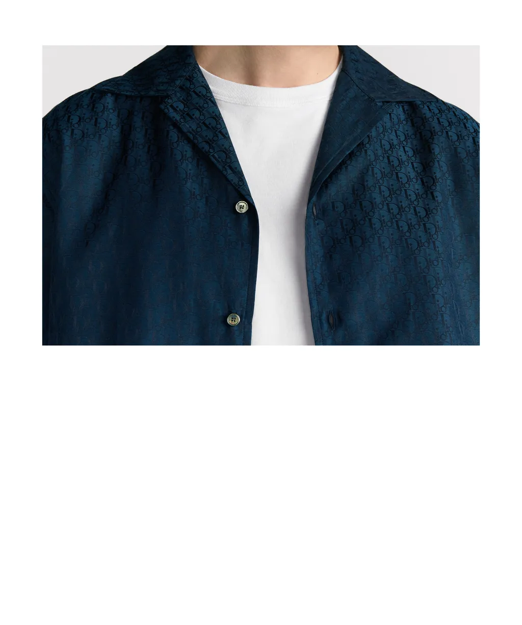 Dior Oblique Short-Sleeved Shirt