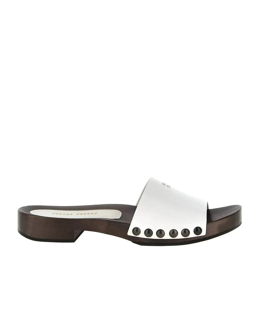 Patent Leather Clogs