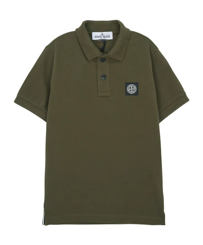 Compass-Badge Polo Shirt