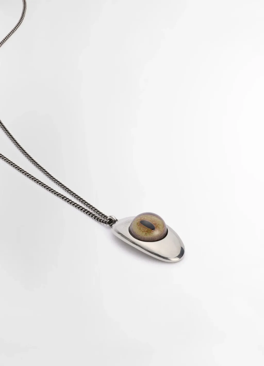 Lemaire Cat Eye Pendant Necklace