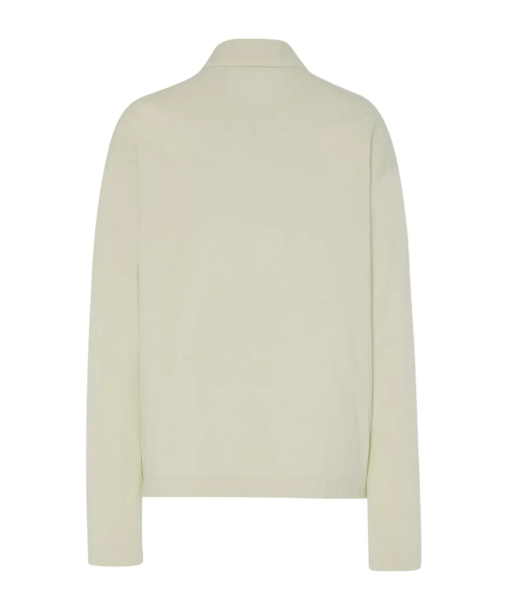 Long-Sleeved Polo Shirt