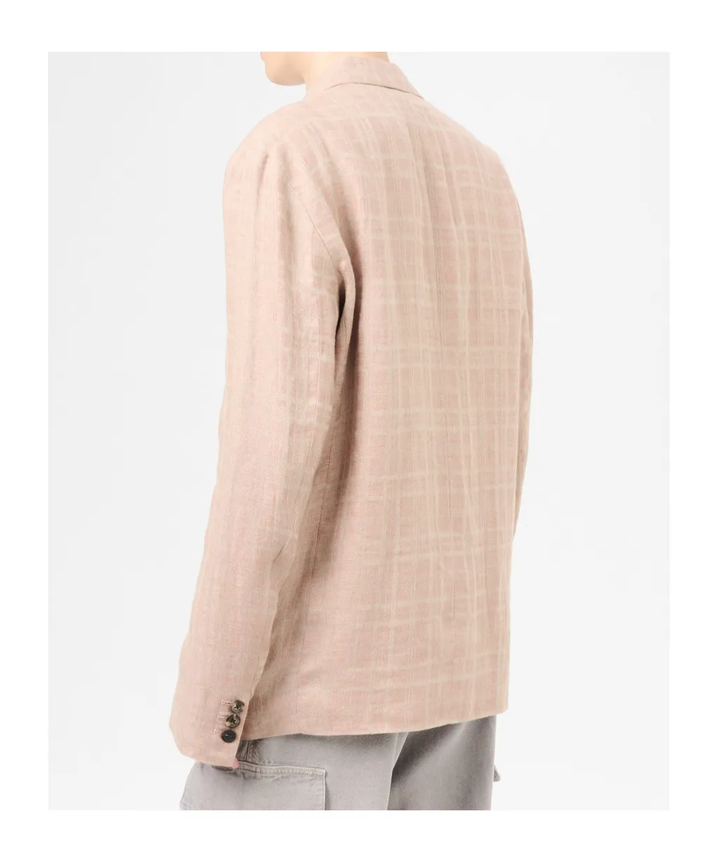 Our Legacy Unconstructed Shinjuku Hammock Checked Blazer