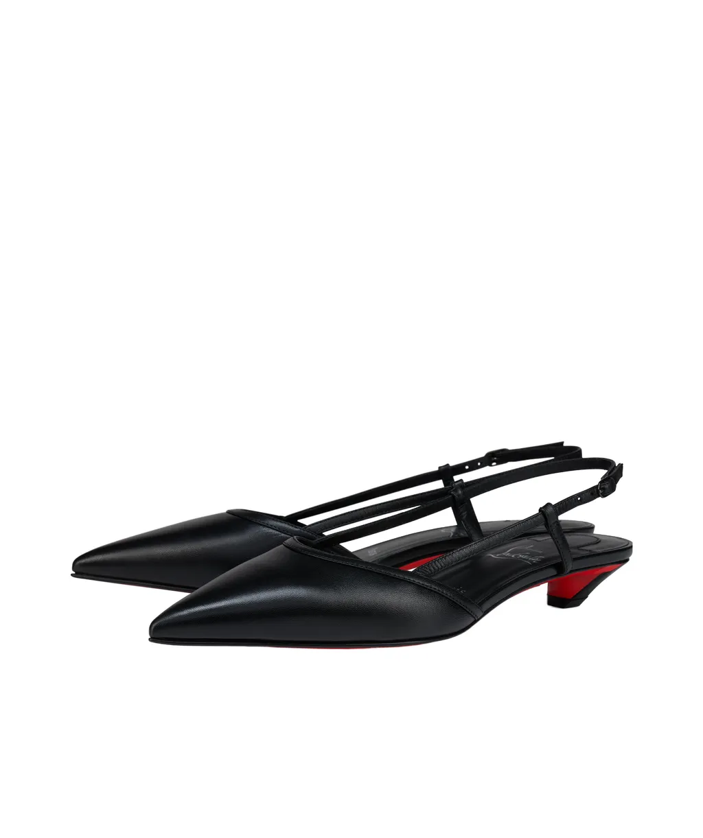 25Mm Miss Z Leather Pointed-Toe Pumps