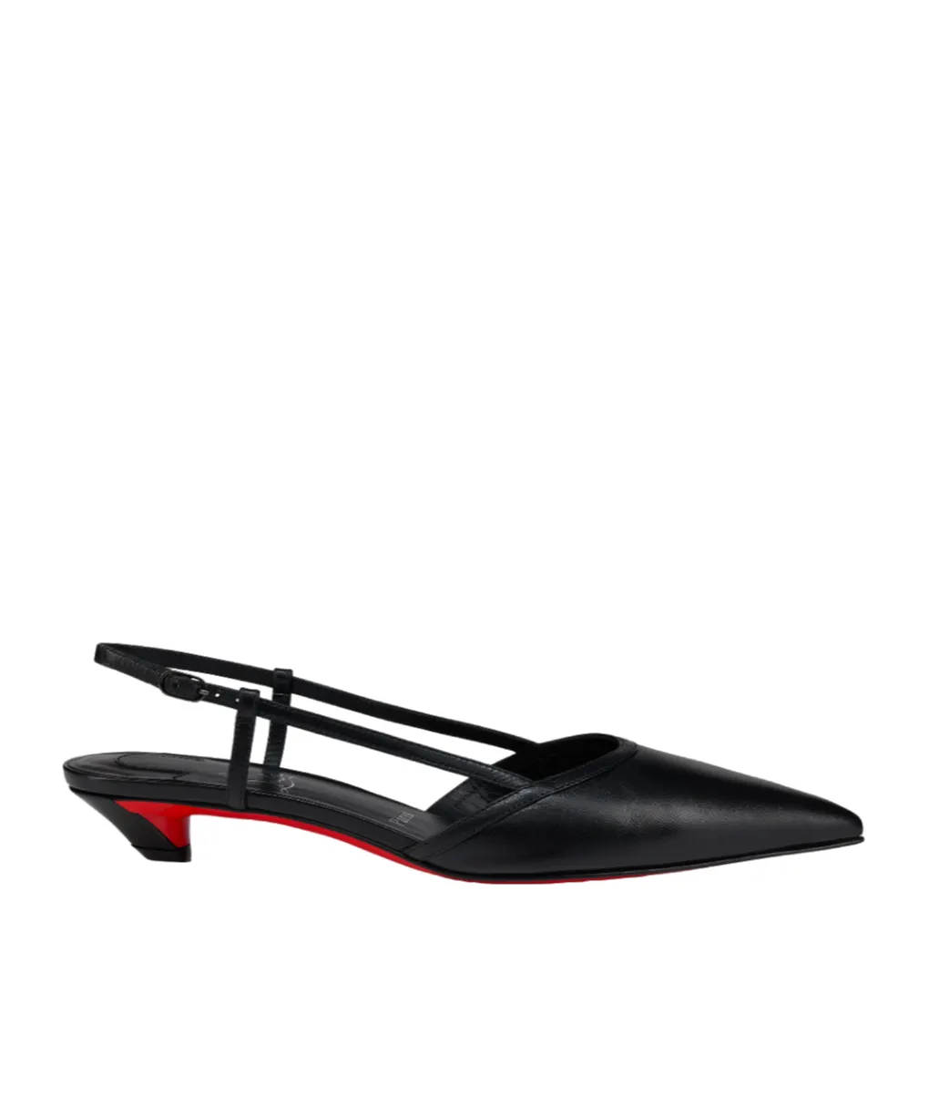 25Mm Miss Z Leather Pointed-Toe Pumps