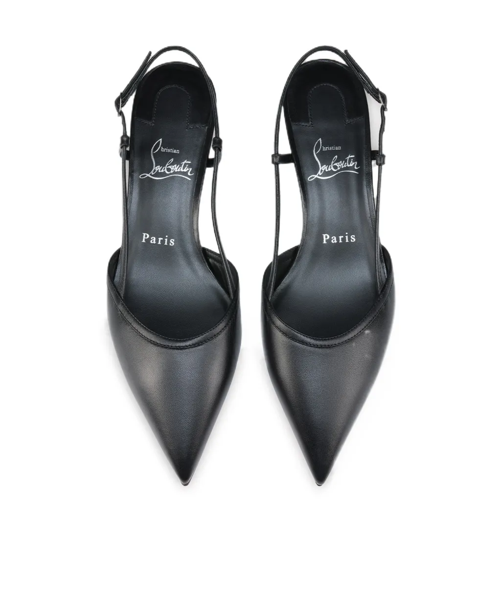 25Mm Miss Z Leather Pointed-Toe Pumps