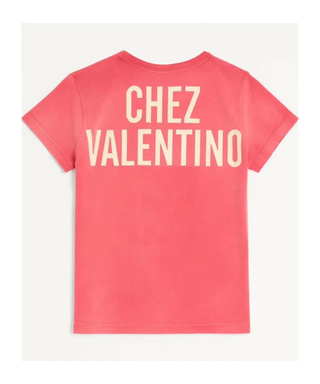 Valentino Chez Crewneck T-Shirt
