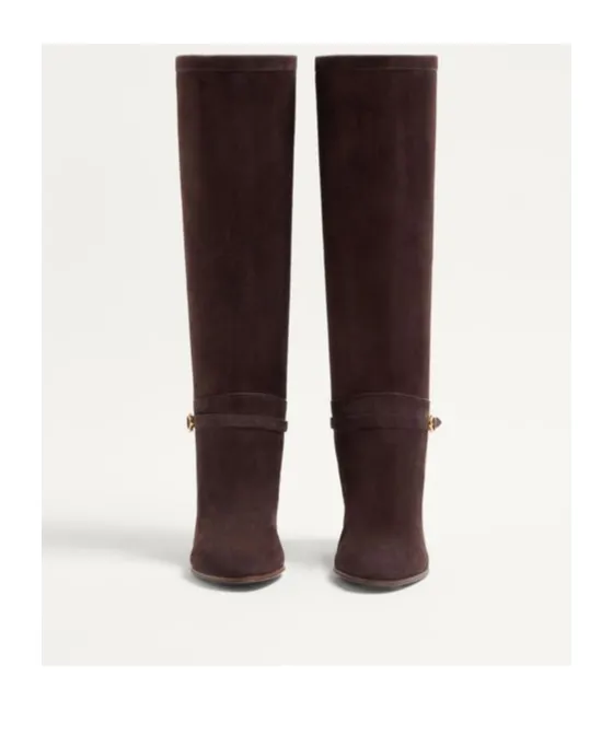 Valentino Vlogo Signature Pointed Toe Boots