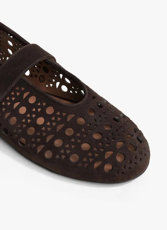 AlaÏA Vienne Flat Ballerinas
