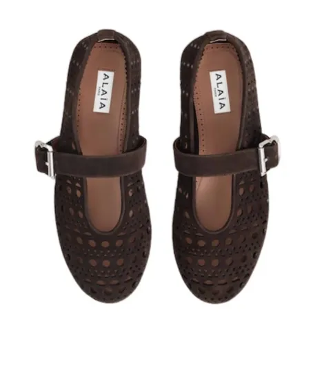 AlaÏA Vienne Flat Ballerinas