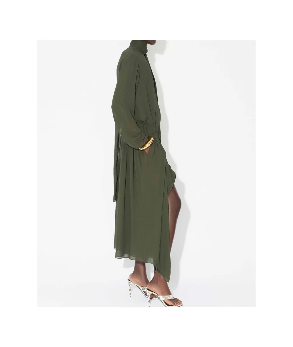 AlaÏA Georgette Scarf Blouse
