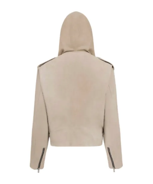 AlaÏA Hooded Biker Jacket