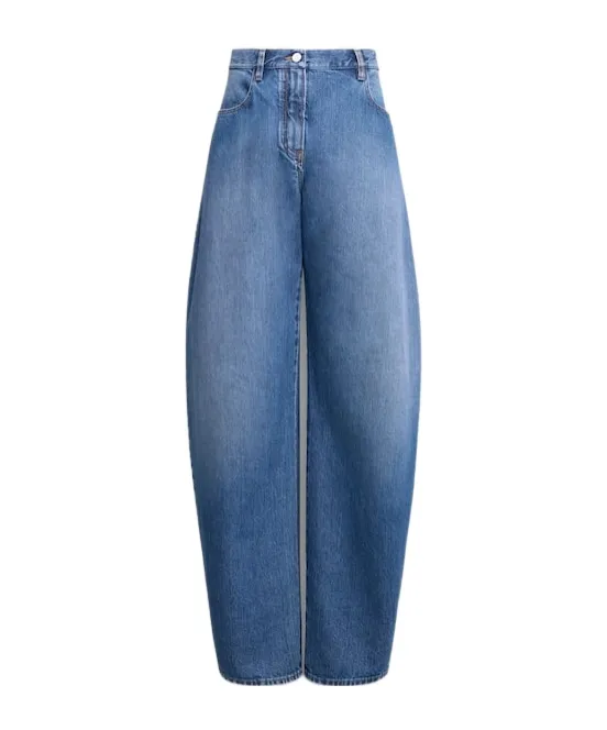 Alaa Low Waist Round Jeans