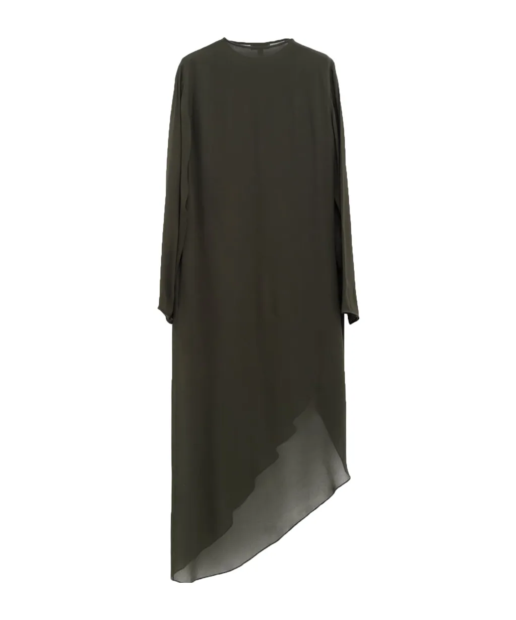 AlaÏA Wrapped Asymmetric Dress