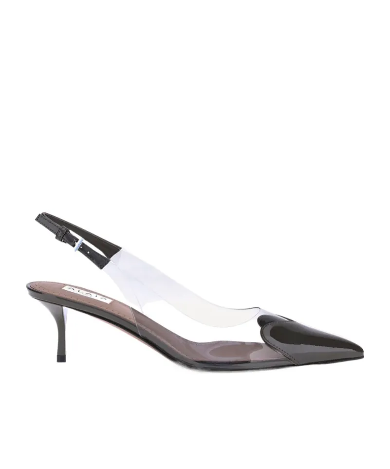 AlaÏA Le Coeur Slingback Pumps