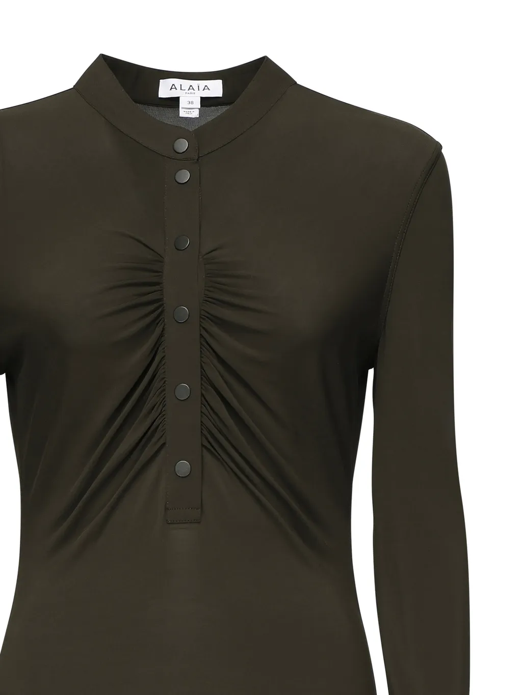 AlaÏA Spft Jersey Ruched Dress
