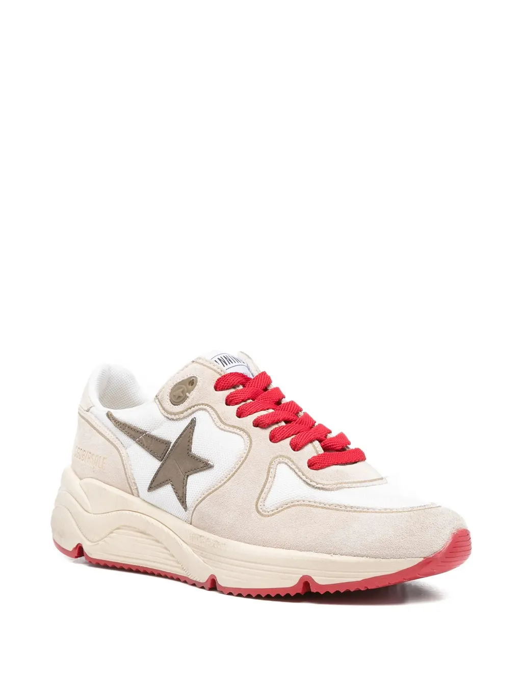 Star-Detail Lace-Up Sneakers