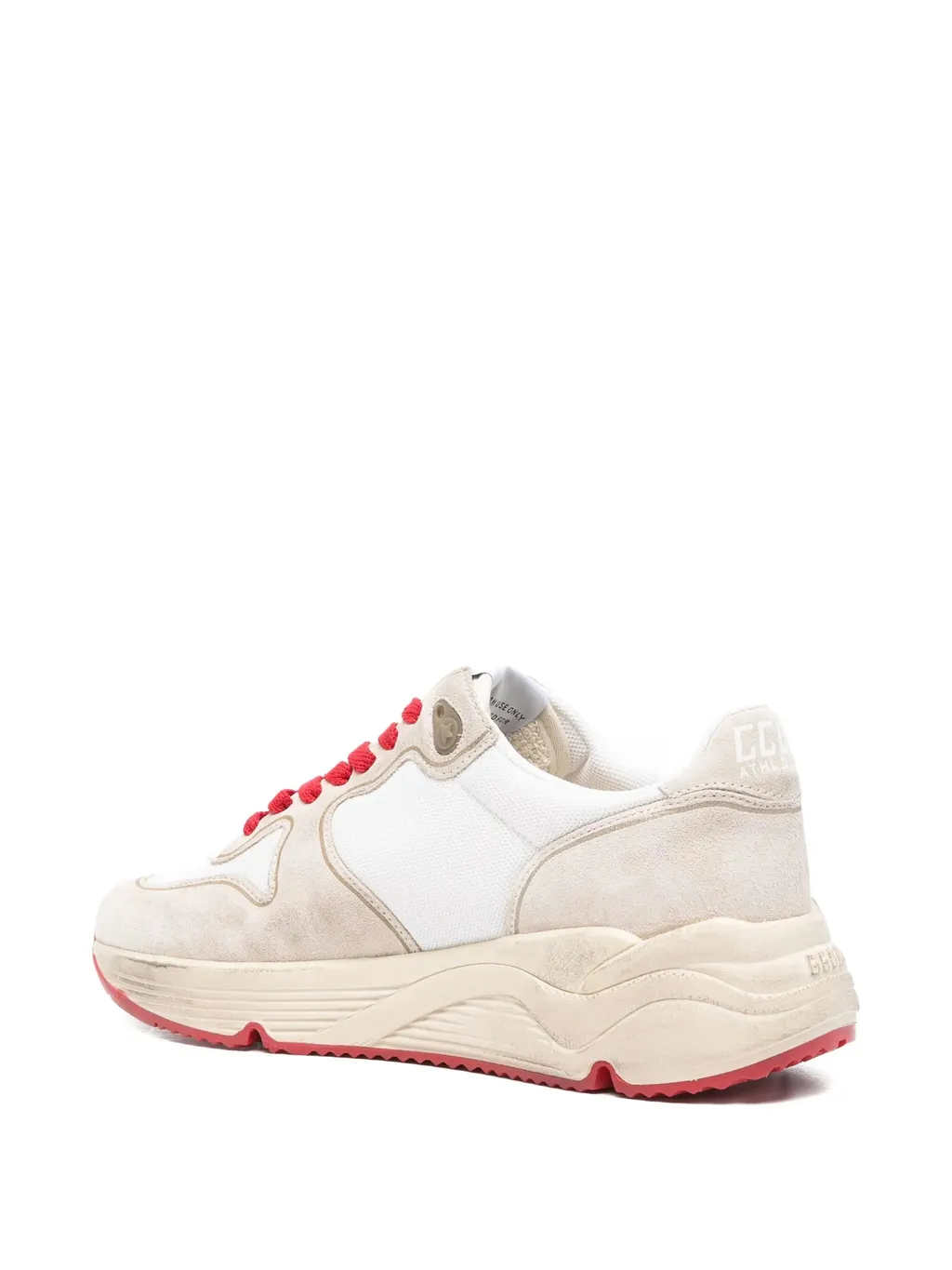Star-Detail Lace-Up Sneakers