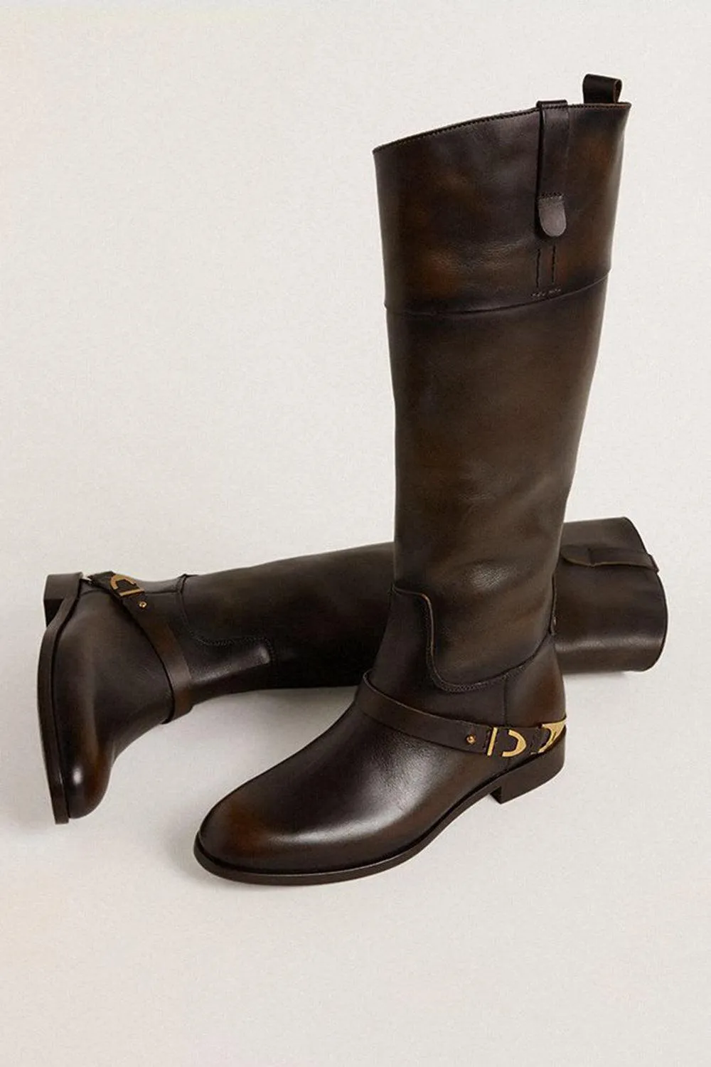 Golden Goose Deluxe Brand Charlie Buckle-Detailed Boots