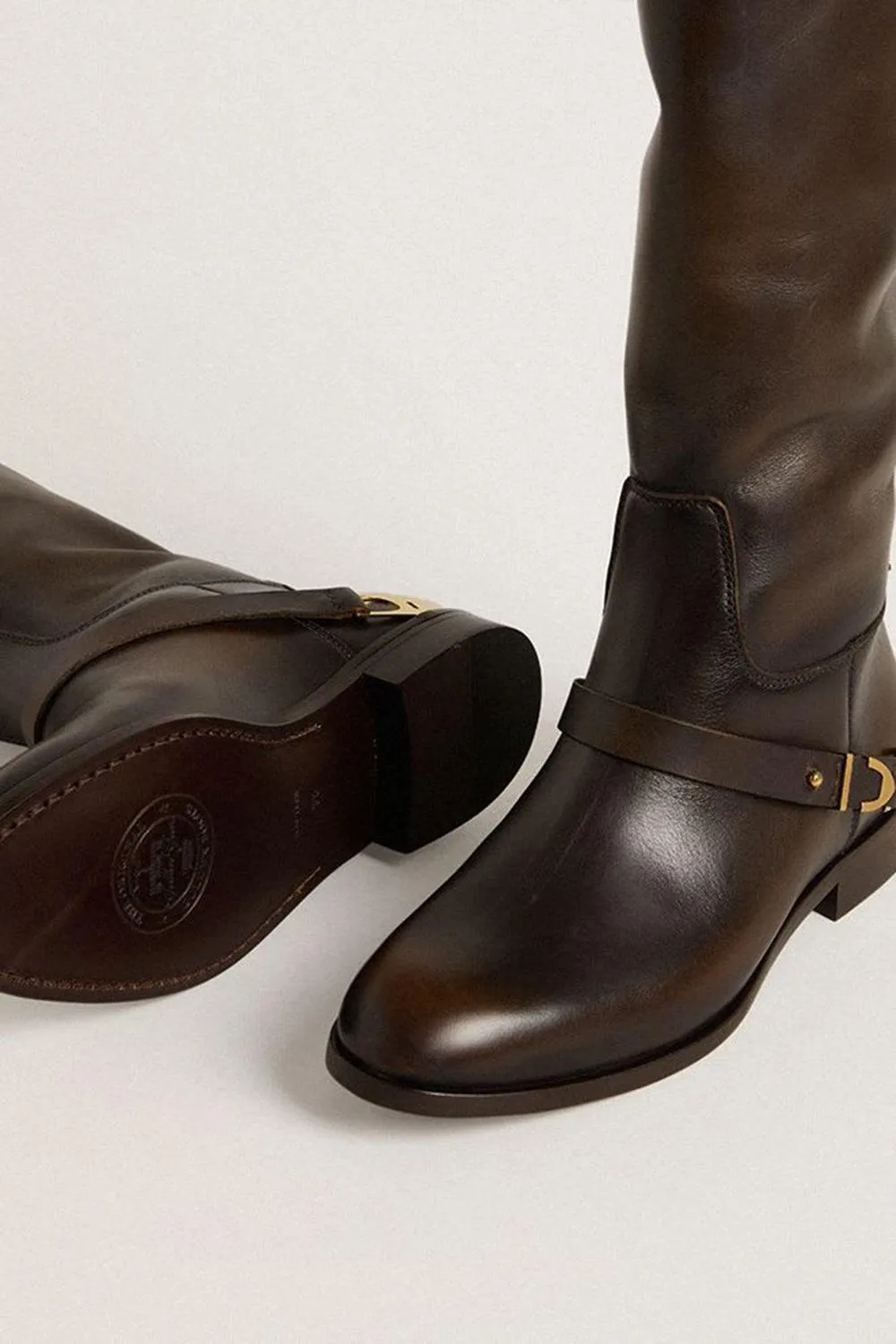 Golden Goose Deluxe Brand Charlie Buckle-Detailed Boots