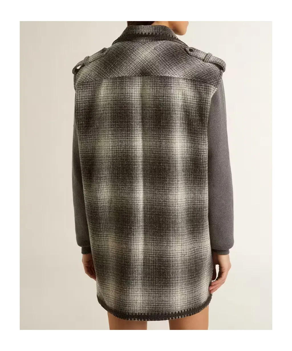 Golden Goose Deluxe Brand Checked Shirt Dress