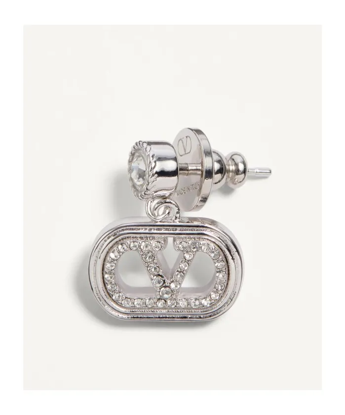 Valentino Vlogo Signature Embellished Earrings