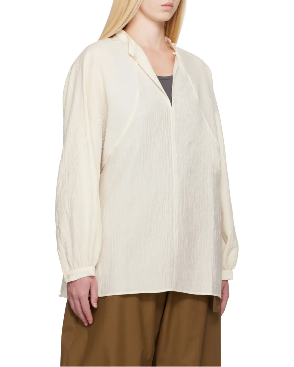 Studio Nicholson Long-Sleeved Straight Hem Top