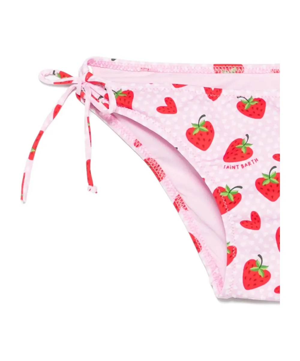 Mc2 Saint Barth Kids Aryanna Strawberry Beachwear