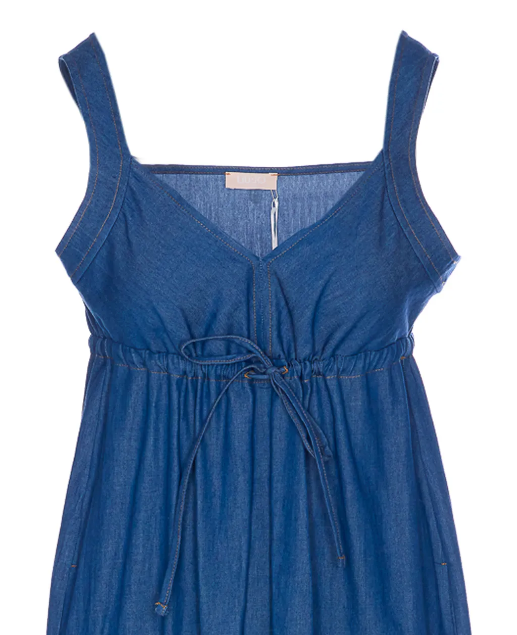 Liu Jo Sleeveless Pleated Midi Dress