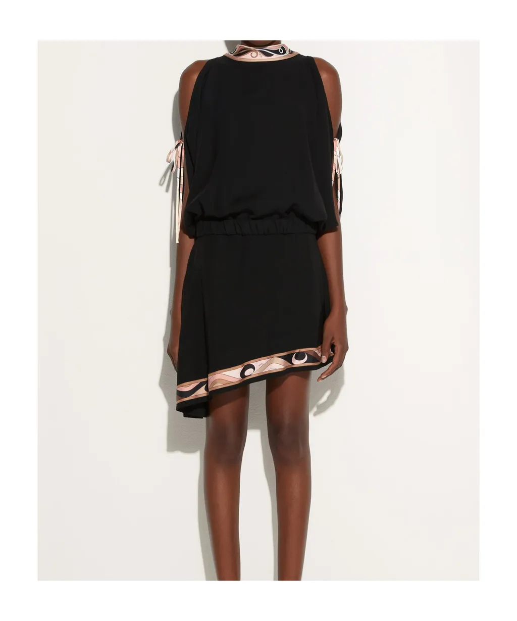 Pucci Pattern-Printed Cape Blouse