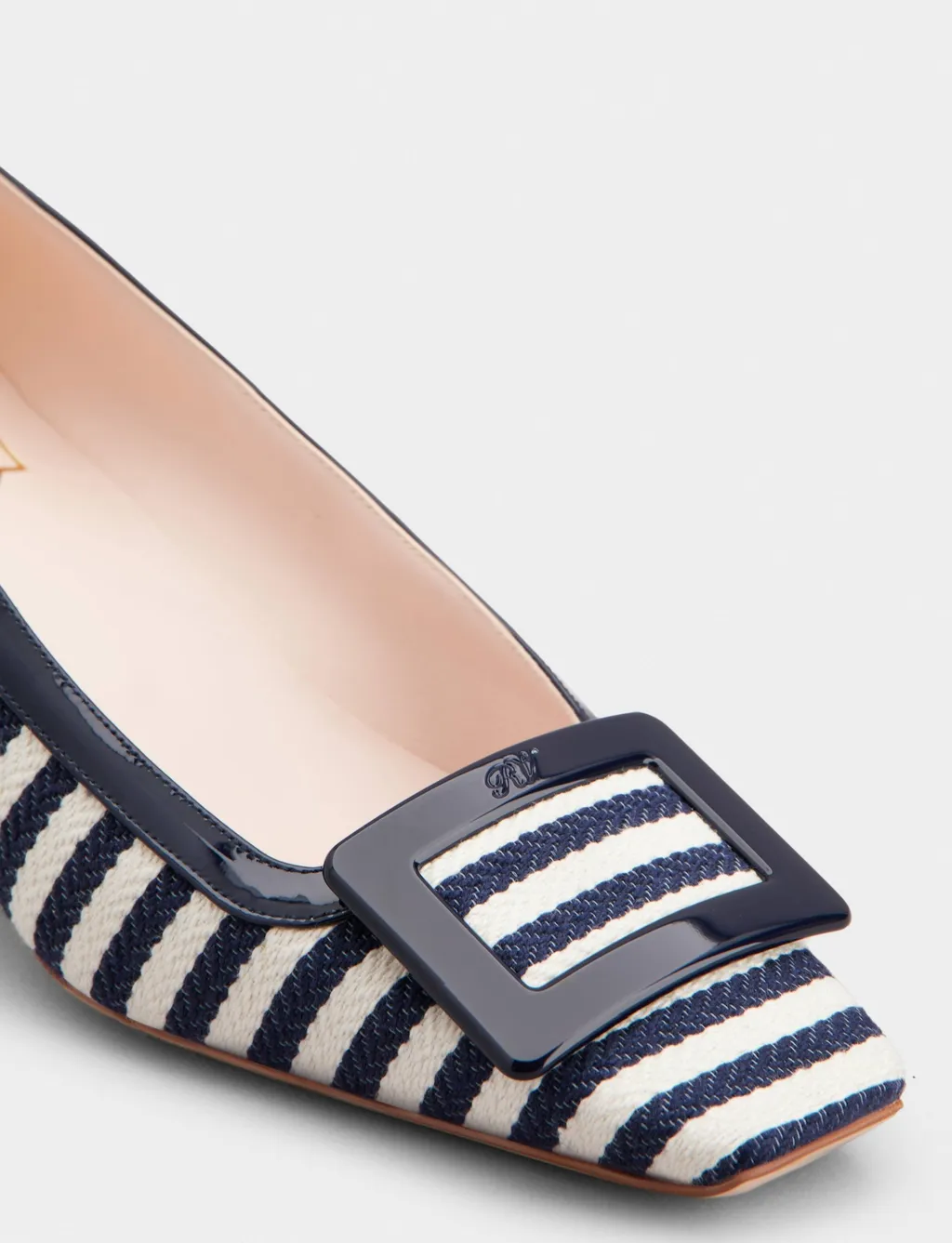 Belle Vivier Pumps In Canvas