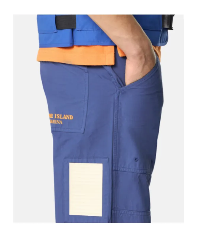 Regular Fit Chino Trousers With Rubber Applique