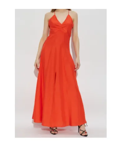 Satin Maxi Dress