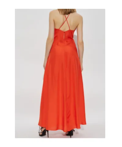 Satin Maxi Dress