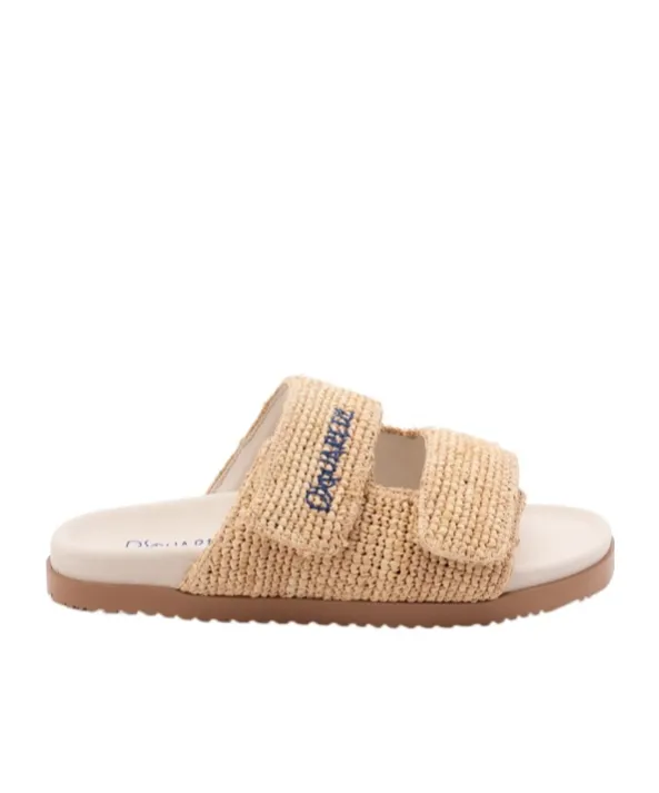 Dsquared2 Textured Slide Sandals