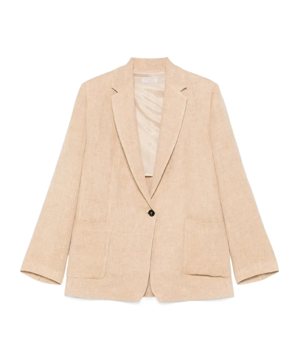 Long-Sleeved Suit Jacket