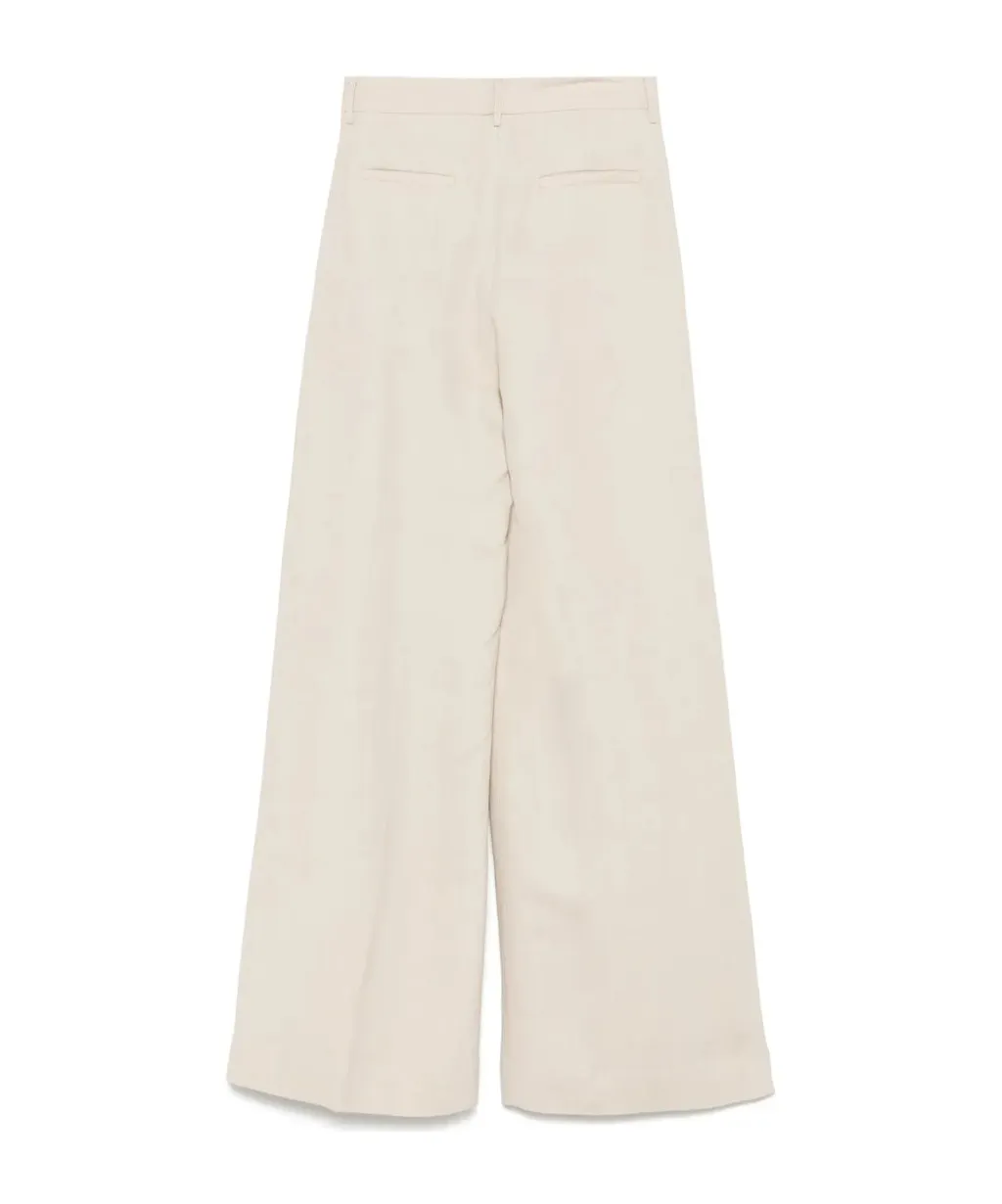 Pleated Detail Casual Pants