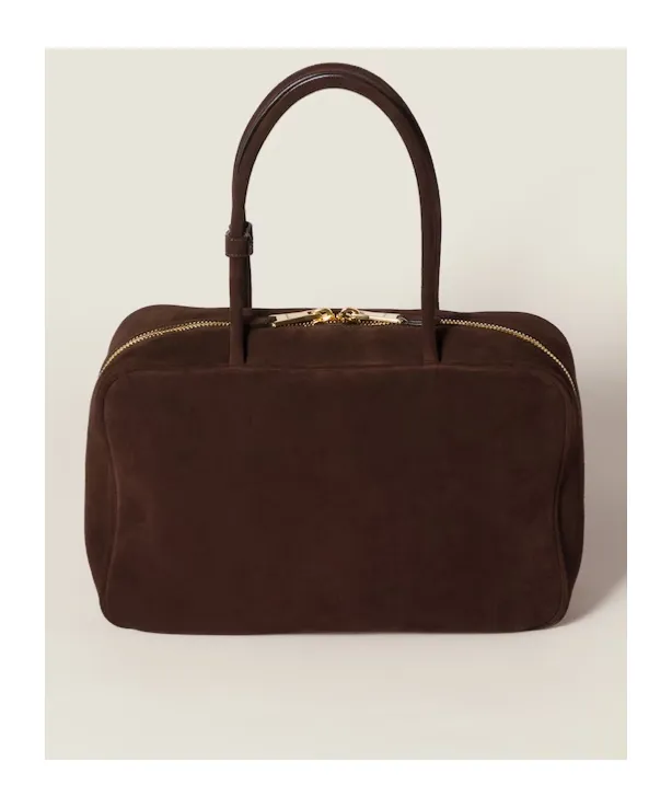 Miu Miu Zip-Up Beau Bag