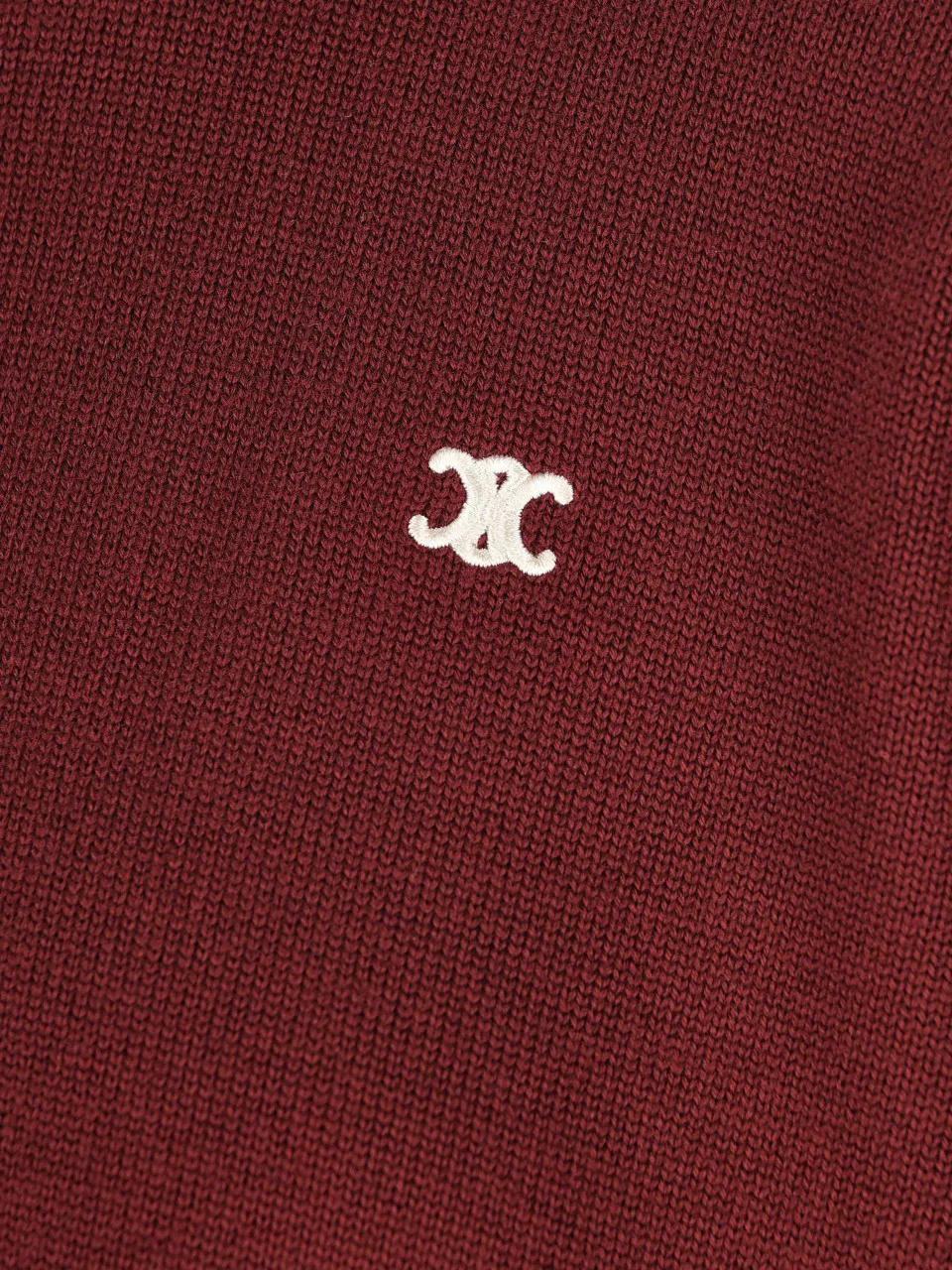 Cropped Polo In Wool