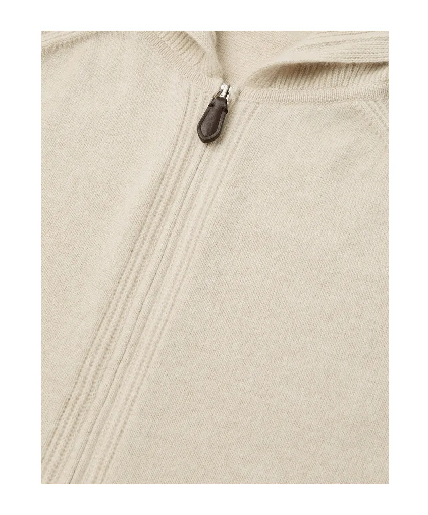 Loro Piana Knitted Hooded Jumper