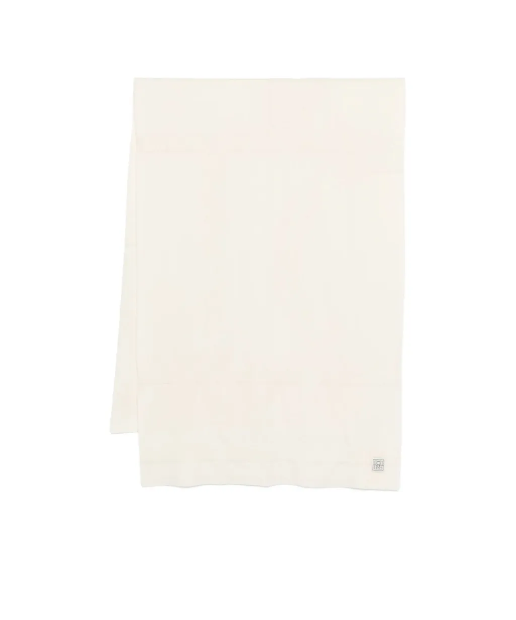 Totme Monogram Twill Scarf