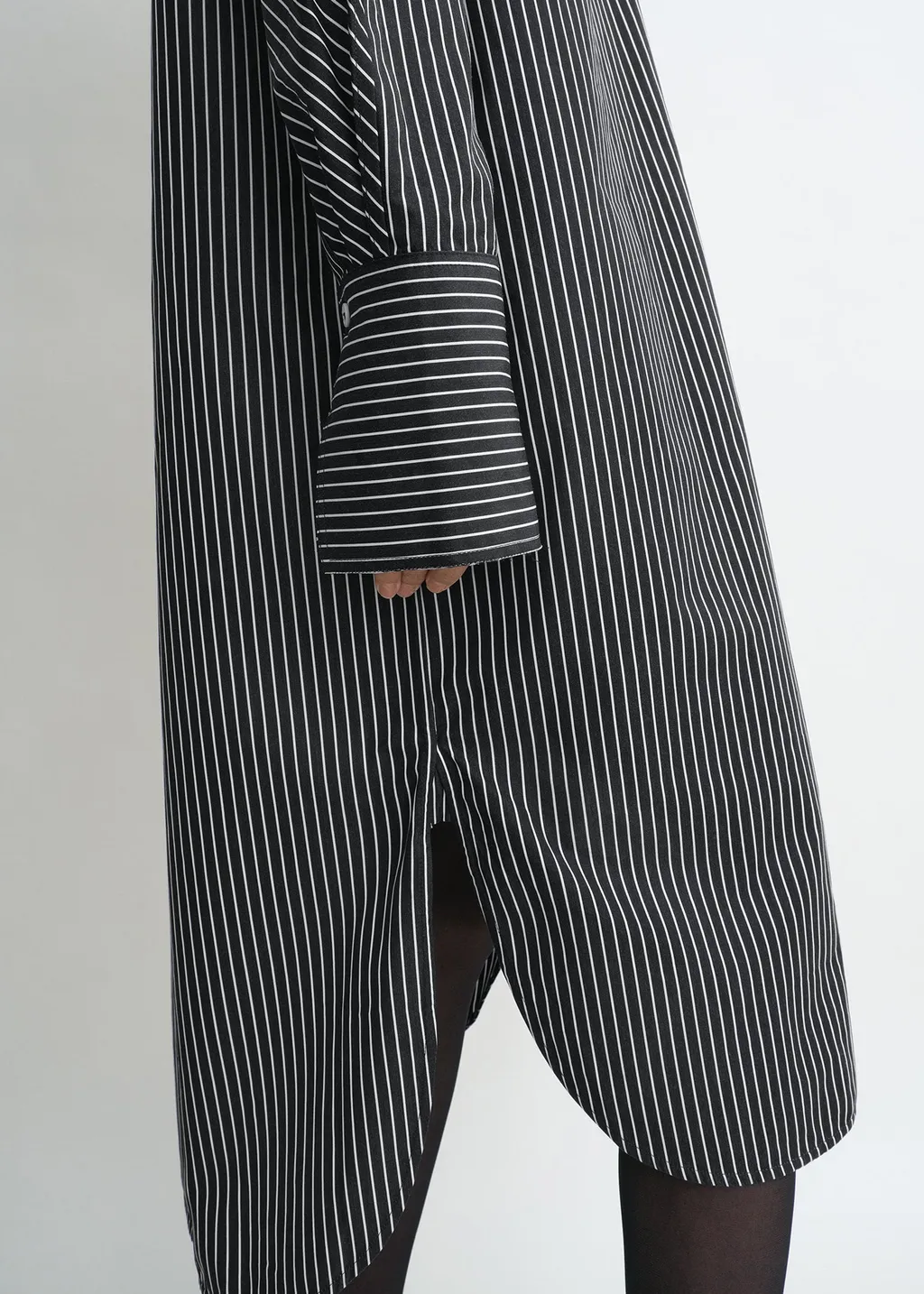 Striped Shirt Dress