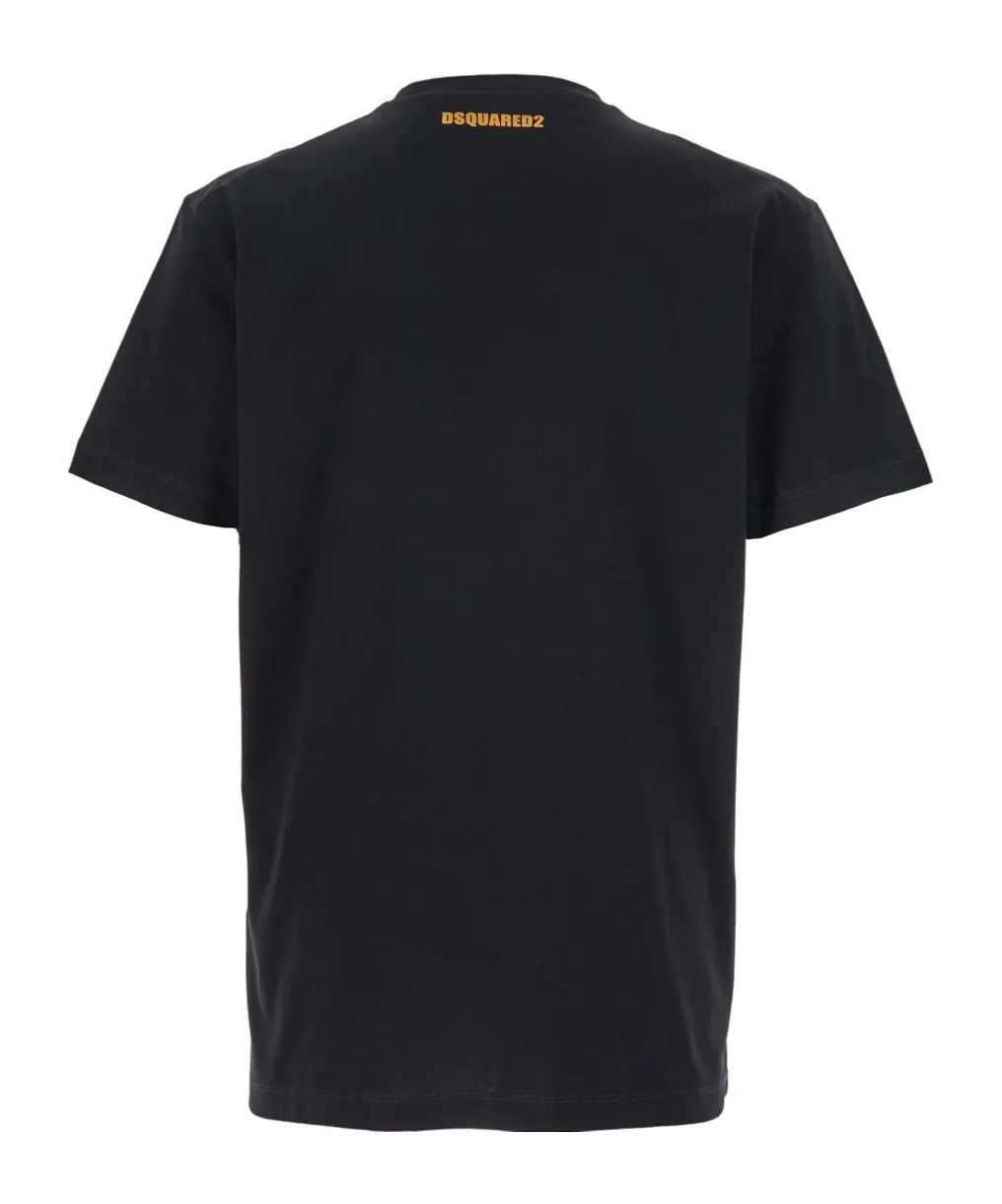 Dsquared2 Logo Printed Crewneck T-Shirt