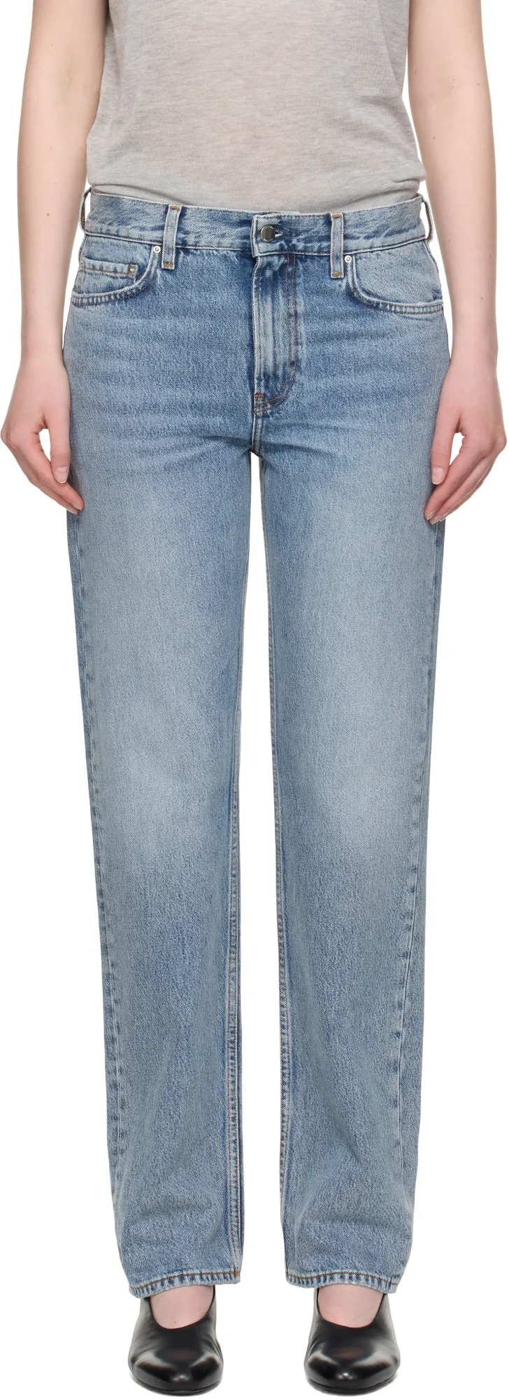 TotÊMe Low Straight Jeans