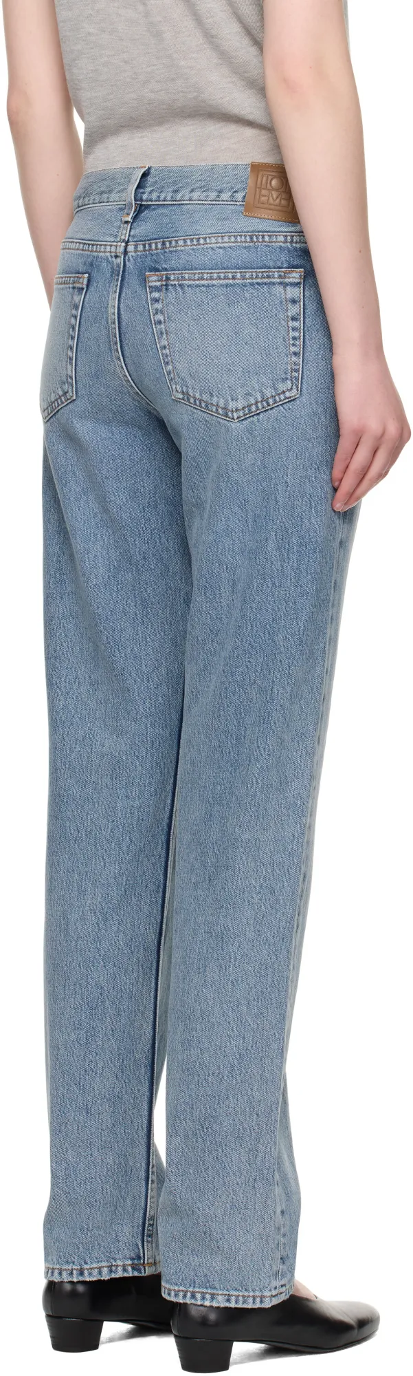 TotÊMe Low Straight Jeans