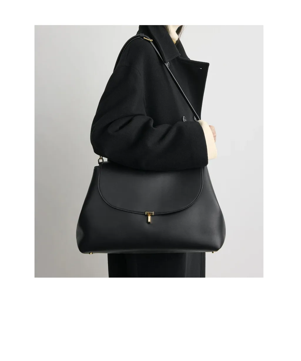 TotÊMe T-Lock Foldover Top Shoulder Bag